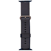 Ремешок - ApW Sport Apple Watch 42/44/45/49 mm нейлон на пряжке (blue)
