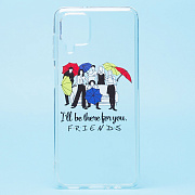 Чехол-накладка - SC240 для "Samsung SM-A125 Galaxy A12" (001) (прозрачный)