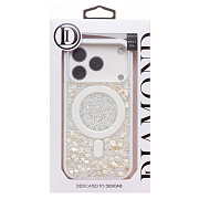 Чехол-накладка - PC098 POSH SHINE SafeMag для "Apple iPhone 17 Pro/18 Pro" (white)
