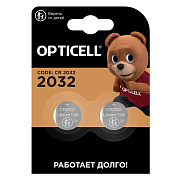 Элемент литиевый OPTICELL CR2032 (2-BL) (20/200)