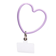 Брелок - trinket 36 Сердце (light violet) (215946)