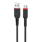 Кабель USB - Type-C Hoco X59 Victory 18W 300см 3A  (black)