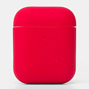 Чехол - Soft touch для кейса "Apple AirPods 2" (red)