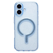 Чехол-накладка - SM050 SafeMag для "Apple iPhone 17" (blue)