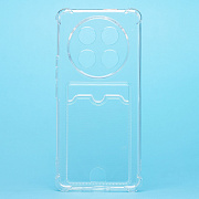 Чехол-накладка - SC276 с картхолдером для "Honor X9c" (transparent) (239132)