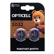 Элемент литиевый OPTICELL SPECIALTY CR2032 (2-BL) (2/40/200/33600)