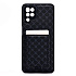 Чехол-накладка - SM022 c картхолдером для "Samsung Galaxy A12" (black) (226657)