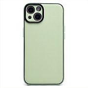 Чехол-накладка - PC084 экокожа для "Apple iPhone 13" (mint)