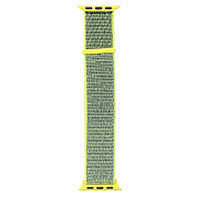 Ремешок - ApW22 Apple Watch 42/44/45/49 mm спорт текстиль липучка (green)
