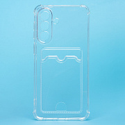 Чехол-накладка - SC276 с картхолдером для "Samsung Galaxy A57 5G" (transparent) (244798)