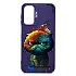 Чехол-накладка - SC335 для "Samsung Galaxy A15 5G"  (кот) (violet) (232899)