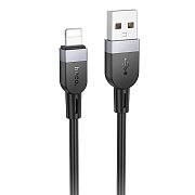 Кабель USB - Apple lightning Hoco X109 12W 200см 2,4A  (black)