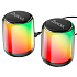 Компьютерная акустика Hoco BS56 Colorful BT 2in1 (повр. уп.) (black)