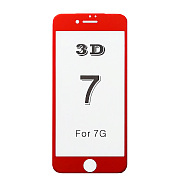 Защитное стекло Full Screen Glass 2,5D, матовое для "Apple iPhone 7/iPhone 8/iPhone SE 2020" (red) (red)