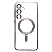 Чехол-накладка - SM027 SafeMag для "Samsung Galaxy S24FE" (titanium) (239770)