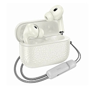 Беспроводные Bluetooth-наушники Hoco TWS EQ9 Plus ANC APods Pro2 (milky white)