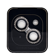 Защитное стекло для камеры - СG04 для "Apple iPhone 15/15 Plus" (black)