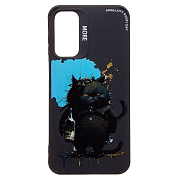 Чехол-накладка - SC335 для "Samsung Galaxy A15 5G" (черный кот) (black) (233016)
