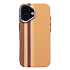 Чехол-накладка - MosBros (PC) для "Apple iPhone 17" (LF6) (beige/brown) (242754)