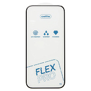 Защитное стекло Full Screen Cellis Flex Pro для "Apple iPhone 16" (black)