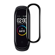 Защитная пленка TPU - Polymer nano для "Xiaomi Mi Band 4" матовая (black)