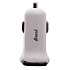 Адаптер Автомобильный Brera CAU2-3A 2USB/5V/3A (white/purple)