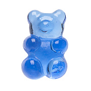 Наклейка - MiZi "Медведь" 01 (blue) 