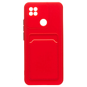 Чехол-накладка - SC315 с картхолдером для "Xiaomi Redmi 10A" (red)