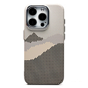 Чехол-накладка Luxo Creative PC  для "Apple iPhone 15 Pro" (125) (gray)