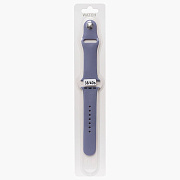 Ремешок - ApW Sport Band Apple Watch 38/40/41 mm силикон на кнопке (L) (lavender)