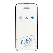 Защитное стекло Full Screen Cellis Flex Pro для "Apple iPhone 17 Air" (black)