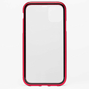 Чехол-накладка - 360 Magnetic Glass для "Apple iPhone 11" (red)
