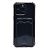 Чехол-накладка - SC276 с картхолдером для "Apple iPhone 15 Pro Max" (black)