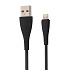 Кабель USB - Apple lightning Kurato RORI-L210 12W 100см 2,5A  (black)
