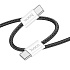 Кабель Type-C - Type-C Hoco X104 Source PD 60W 100см 3A  (black)