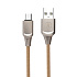 Кабель USB - micro USB RockBox RC-M02 7,5W 100см 1,5A  (gold)