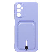 Чехол-накладка - SC304 с картхолдером для "Samsung SM-A145 Galaxy A14 4G/SM-A146 Galaxy A14 5G (MediaTek)" (dark violet)