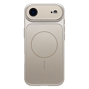 Чехол-накладка - AG-Glass SafeMag для "Apple iPhone 17 Air" (silver) (242656)
