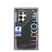 Чехол-накладка Luxo Creative PC  для "Samsung Galaxy S24 Ultra" (136) (black/gray)