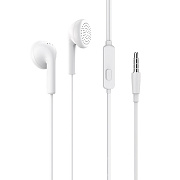 Проводные наушники с микрофоном вкладыши Borofone BM40 Sage Jack 3,5  (white)