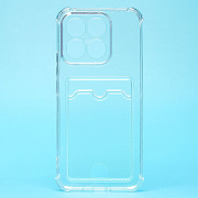 Чехол-накладка - SC276 с картхолдером для "Honor X8c" (transparent) (239111)