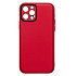 Чехол-накладка - PC084 экокожа для "Apple iPhone 12 Pro" (red) (219656)