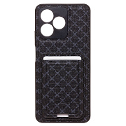 Чехол-накладка - SM022 c картхолдером для "Realme C53/C51/Note 50" (black)