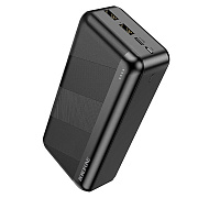 Внешний аккумулятор Borofone BJ27B 30000mAh Micro/Type-C/USB*2 (black)