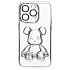 Чехол-накладка - SC329 для "Apple iPhone 14 Pro Max" (silver)