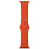 Ремешок - ApW Sport Band Apple Watch 42/44/45/49 mm силикон на кнопке (L) (spicy orange)