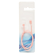 Шнурок - силиконовый для наушников "Apple AirPods" (rose)