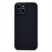 Чехол-накладка Cellis SM009 POSH KEVLAR (закрытая камера) SafeMag для "Apple iPhone 15" (black)