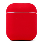 Чехол - Soft touch для кейса "Apple AirPods" (red)