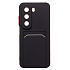 Чехол-накладка - SC337 с картхолдером для "Infinix Hot 50 5G" (black) (237598)